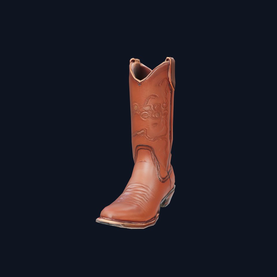 Western Cowboy Boot Model Pack  Stylish Leather Design